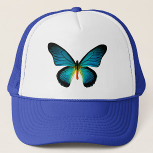 Blue Butterfly Hat Truckerkeps