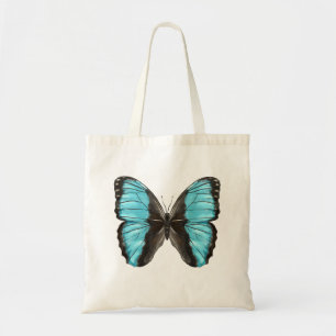 Blue Butterfly Insekt Art Tygkasse