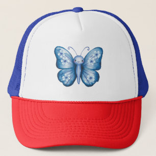 Blue Butterfly Keps