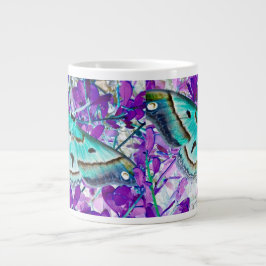 Blue Butterfly Kopp Jumbo Mugg
