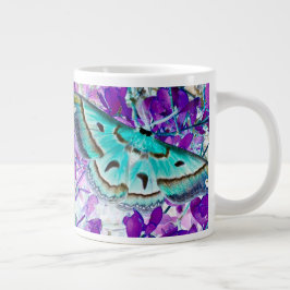 Blue Butterfly Kopp Jumbo Mugg