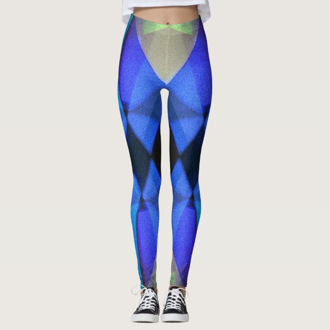 Blue Butterfly Leggings (Framsida)