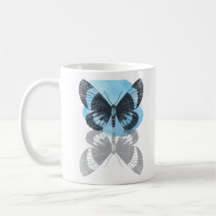 Blue Butterfly Magi. Kaffemugg