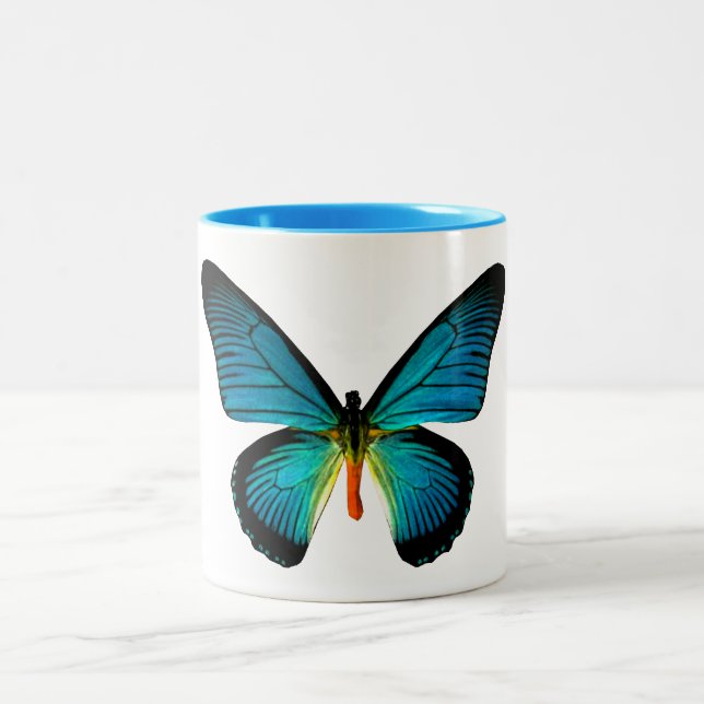 Blue Butterfly Mugg (Center)