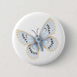 Blue Butterfly Nature Garden Insekt Knapp