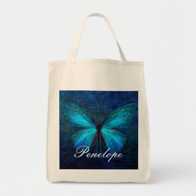 Blue Butterfly of Joy & Tur Tygkasse (Framsidan)