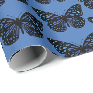 Blue Butterfly Presentpapper