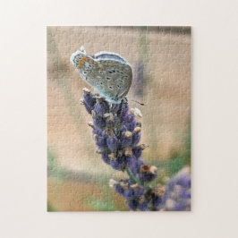 Blue Butterfly Puzzle Pussel
