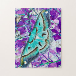 Blue Butterfly Puzzle Pussel