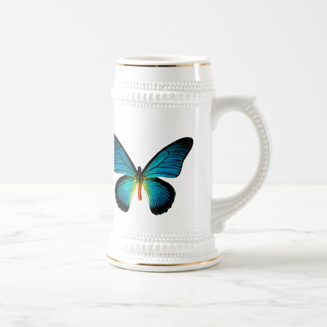 Blue Butterfly Stein Sejdel (Höger)