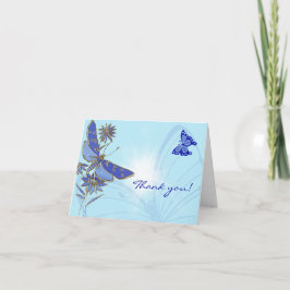 Blue Butterfly Tack Kort