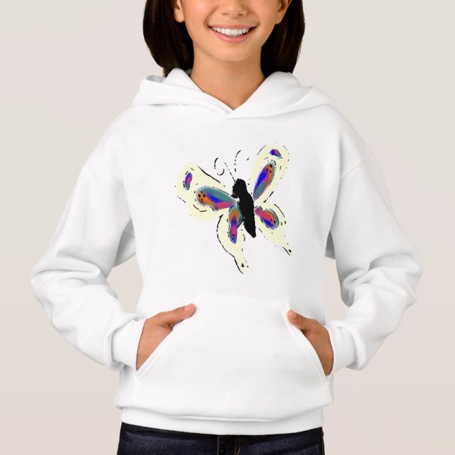 Blue Butterfly Tee (Framsida)