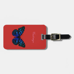 Blue Butterfly Thunder_Cove Bagagebricka
