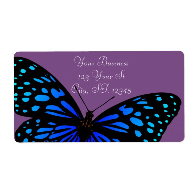 Blue Butterfly Thunder_Cove Fraktsedel (Framsidan)