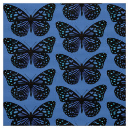 Blue Butterfly Tyg