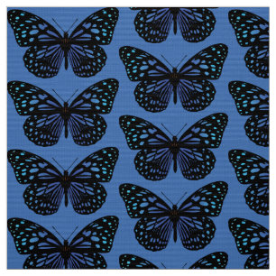Blue Butterfly Tyg