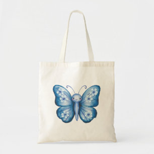 Blue Butterfly Tygkasse