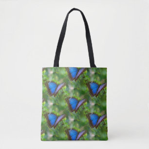 Blue Butterfly Tygkasse