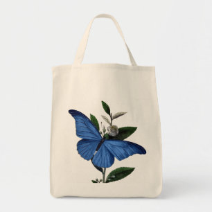 Blue Butterfly Tygkasse