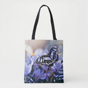 Blue Butterfly Tygkasse