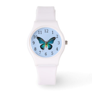 Blue Butterfly Watch Armbandsur