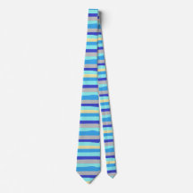 Blue Cabana Rand Tie