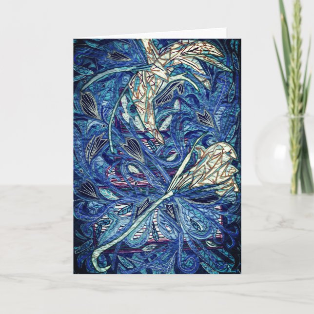 Blue cake kort (Framsida)