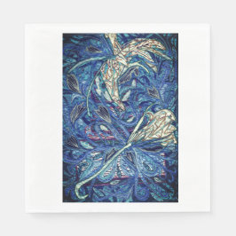 Blue cake pappersservett