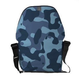 BLUE CAMO KURIR VÄSKA