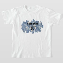 Blue Camo Milio | Arméns födelsedag T Shirt