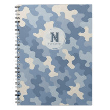 Blue Camo Milio Monogram