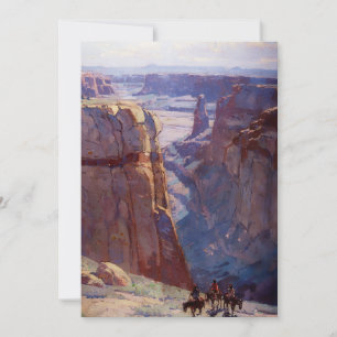 “Blue Canyon” av Edgar Payne Tack Kort