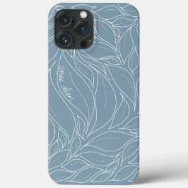 Blue Carpe Diem iphone case