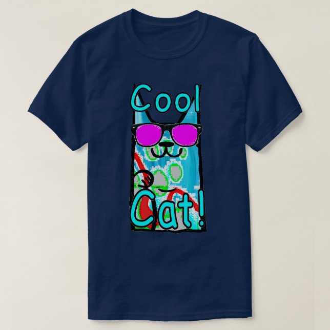 Blue Cat Coola 2022 T Shirt (Design framsida)