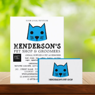 Blue Cat, Husdjurshandel & Groomers Reklam Reklamblad