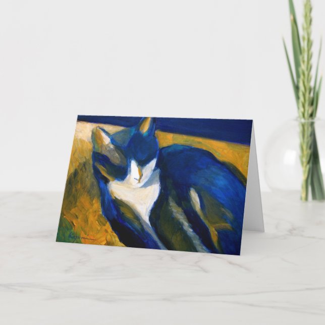 Blue Cat Kort (Framsida)