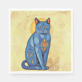 Blue Cat Pappersservett