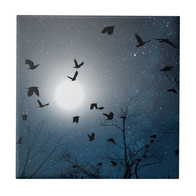 Blue Celestial Dream Kakelplatta (Framsidan)