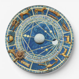 Blue Celestial Zodiac Astrology Party Horoscope