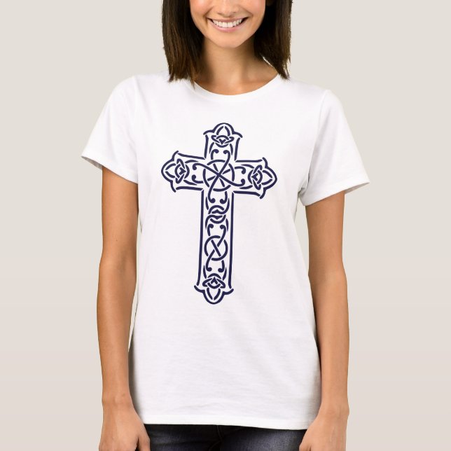 Blue Celtic High kor T Shirt (Framsida)