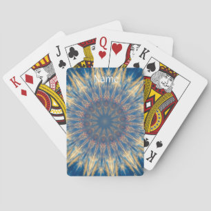 Blue Chakra Kaleidoscope Thunder_Cove Casinokort