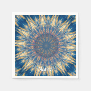 Blue Chakra Kaleidoscope Thunder_Cove Pappersservett
