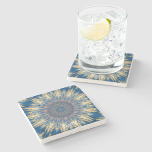 Blue Chakra Kaleidoscope Thunder_Cove Stenunderlägg