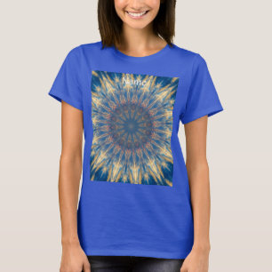 Blue Chakra Kaleidoscope Thunder_Cove T Shirt