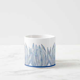 Blue Chalk Sticks på en Espresso Mugg Espressomugg