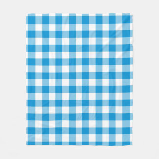 Blue Checkered Square Seamless Pattern  Fleecefilt