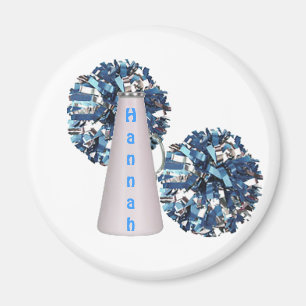 Blue CheerLedare Magnet