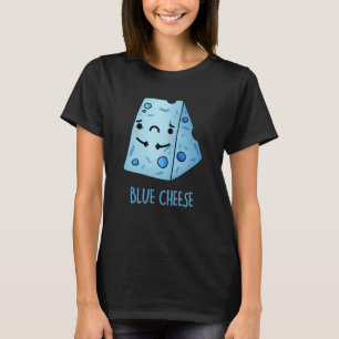 Blue Cheese Funny Ledsen Pun Mörk BG T Shirt
