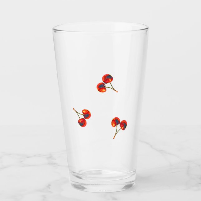 Blue Cherry Glaskopp (Framsida)