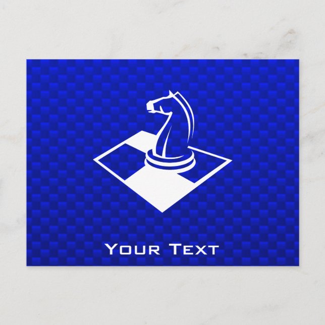 Blue Chess Vykort (Framsida)